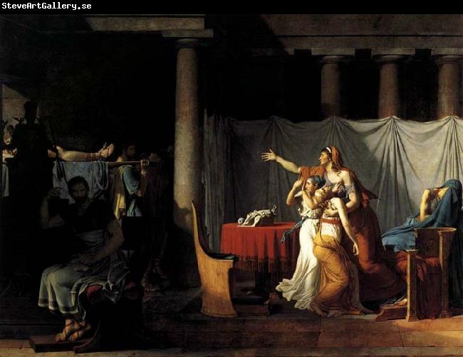 Jacques-Louis  David The Lictors Returning to Brutus the Bodies of his Sons